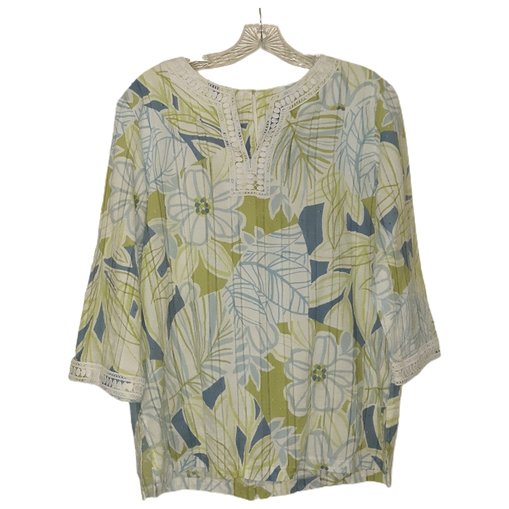 Summer Boho Tunic Tropical Size 14